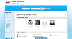 Desktop Screenshot of cabrillohighschool.net